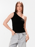 Ribbed One shoulder top